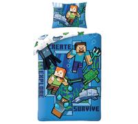 Minecraft Create Single Cotton Duvet Cover Set - European Size