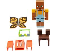 Minecraft Creator Series Fairy Wings Figure, Collectible Building Toy, 3.25-inch Action Figure with Accessories, Gift for Ages 6 Years & Older
