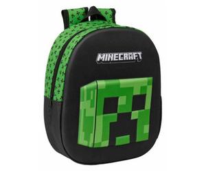 Minecraft Creeper 3D Backpack Rucksack