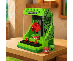Minecraft Creeper Arcade Claw Crane Core Series