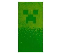 Minecraft Creeper Beach Towel In Green Green