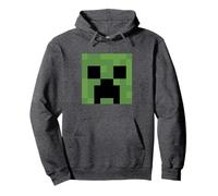 Minecraft Creeper Big Face Pullover Hoodie