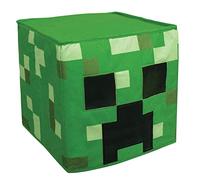 DISGUISE 116909-15L CREEPER HEADPIECE/BLOCK HEAD Minecraft Dress Up & Accessories, Green, One Size