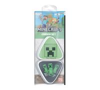 Minecraft Creeper Eraser Pack Of 2 In Green Green