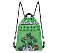 Minecraft Creeper Gym Bag, Swimming Bag, Sports Bag, Gym Bag, Backpack, Shoe Bag, Sports Backpack, Drawstring Design, Gaming Backpack, creeper, Mittelgroße, Casual