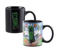 Minecraft Creeper Heat Change Mug - Officially Licensed Mug Transforms with Hot Beverage, Novelty Gift for Gamers, 295 ml (10 fl oz) | Paladone