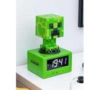 Minecraft Creeper Icon Alarm Clock Green