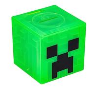 Minecraft Creeper Maze Safe - Officially Licensed Piggy Bank, Complete The Maze to Unlock Money, Collectible Includes with Decorative Stickers, Gift for Gamers | Paladone