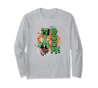 Minecraft Creeper On TNT SSS... BOOM! Long Sleeve T-Shirt