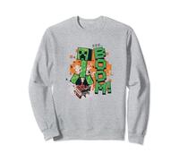Minecraft Creeper On TNT SSS... BOOM! Sweatshirt