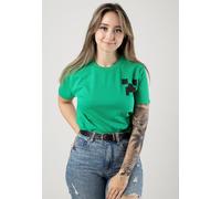 Minecraft - Creeper Pocket Kelly Green - T-Shirt - green - L - 100% Cotton L