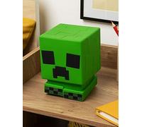 Paladone Minecraft Creeper SquishyGlo Silicone Light, Officially Licensed Cordless & Rechargeable Gaming Lamp for Kids and Teens, Bedroom Décor, Collectible Merchandise, Green