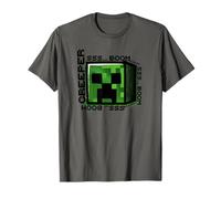 Minecraft Creeper SSS Boom Big Face T-Shirt