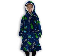 Minecraft Creeps Wearable Oversized Hooded Fleece Blanket Oodie Kids Medium