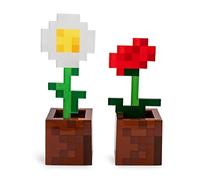 Minecraft Daisy and Poppy Flower Pot Mood Lights | Set of 2