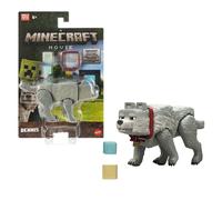 Minecraft Dennis the Wolf Action Figure & Accessories 3.25-inch Toy Set Inspi...
