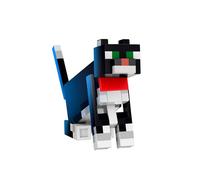 Mattel Games Minecraft Diamond Level Action Tuxedo Cat 14 Cm Figure