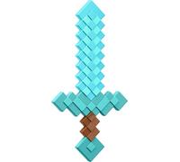 Mattel Minecraft Diamond Sword Battle Toy, Kid-Sized Accessory for Role-Play & Costumes, Inspired by The Video Game