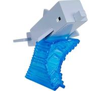 Minecraft Dolphin Craft-A-Block Assortment Figures, Authentic Pixelated Video-Game Characters