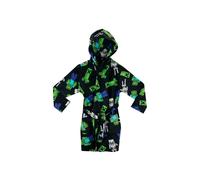 Minecraft Dressing Gown in Black | Size: 8-9 Years Minecraft Black 8-9 Years