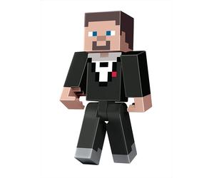Minecraft Dungeons Large 11 Inch Articulated Action Figure Tuxedo Steve