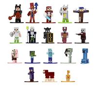 Minecraft Dungeons Nano Metalfigs 1.65" Die-cast Collectible Figures 18-Pack Series 7, Toys for Kids and Adults