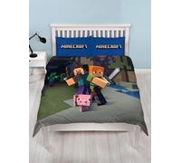Minecraft Duvet Cover And Pillowcase Set - Double