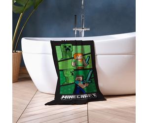Minecraft Dynamic Beach Towel - Green