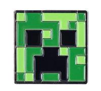 Minecraft Enamel Pin Creeper Badge in Green Minecraft Green