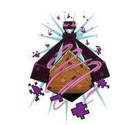 Minecraft Figure Unisex T-Shirt - White - S