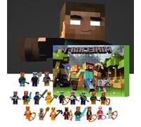 Minecraft Figures Toys Christmas Advent Calendar Countdown Surprise Xmas Gift