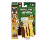 Minecraft - Flippin Figure - Bee + Flower Pot/Toys