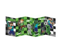 Minecraft Fold Out Birthday Card