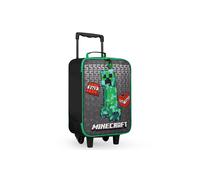 Minecraft Foldable Luggage With Wheels Minecraft Multicolor