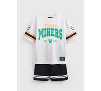 Minecraft Football Print T-Shirt & Shorts Set 6 years