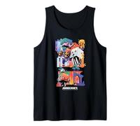 Minecraft Fun Playful Colorful World Big Chest Poster Tank Top