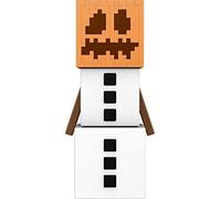 Minecraft Fusion Figures Craft-a-Figure Snow Golem - Easy to Build Character - Compatible With Other Figures - Large Size - Gift for Kids 6+ - HDV54