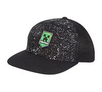 Minecraft Galaxy Creeper Baseball Cap, Kids, One Size, Black, Official Merchandise