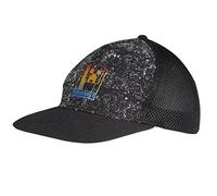 Minecraft Galaxy Neon Logo Baseball Cap, Kids, One Size, Black, Official Merchandise