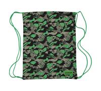 Minecraft Gaming Creeper Gym Bag in Green Minecraft Green One Size