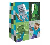 MINECRAFT GIFT BAG MEDIUM SIZE BIRTHDAY CELEBRATION GIFT BAG