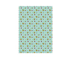 Minecraft Gift Wrapping Paper - Two Sheet Two Tag, Officially Licensed Gift Wrap, Fully Recyclable, 70 x 50 cm when opened, multi-coloured