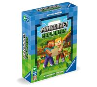 Minecraft Gifts Explorers Cooperative Strategy Card Game 1-4 Players For Age 8+