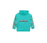 Minecraft Girl's Gaming Hoodie in Blue | Size: 7-8 Years Minecraft Blue 7-8 Years