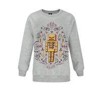 Minecraft Girls Grey Skelly The Skeleton Sweatshirt - 5-6 Years
