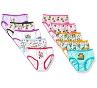 Minecraft Girls Underwear and Super Soft Hipster in Size 4, 6, 8, 10 Briefs, 10-Pack 100% Combed Cotton, 8 (Pack of 10)