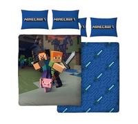 Minecraft Good Guys Reversible Duvet Set | Size: Single Minecraft Multicolor Single