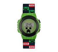 Minecraft Green Digital Watch Green