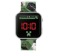 Minecraft Green Printed Strap LED Watch MIN4230