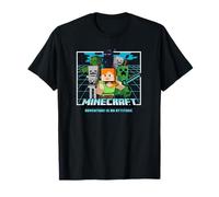 Minecraft Group Shot Action Pose Adventure T-Shirt